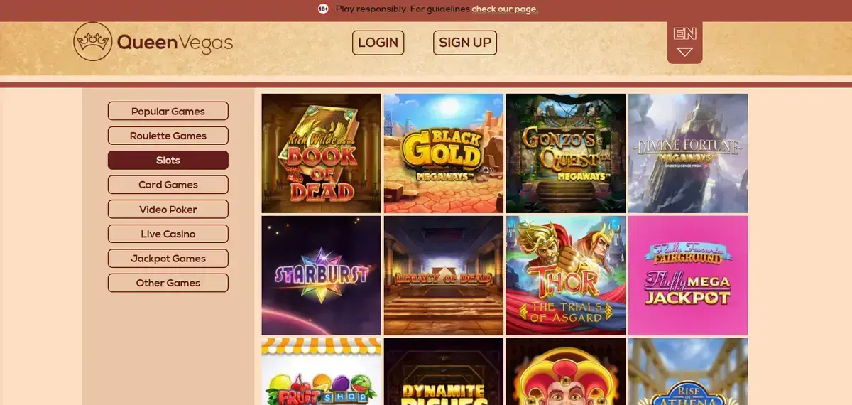QueenVegas Screenshot 3